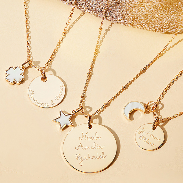 Joyas con madreperla: la nueva colección Celeste