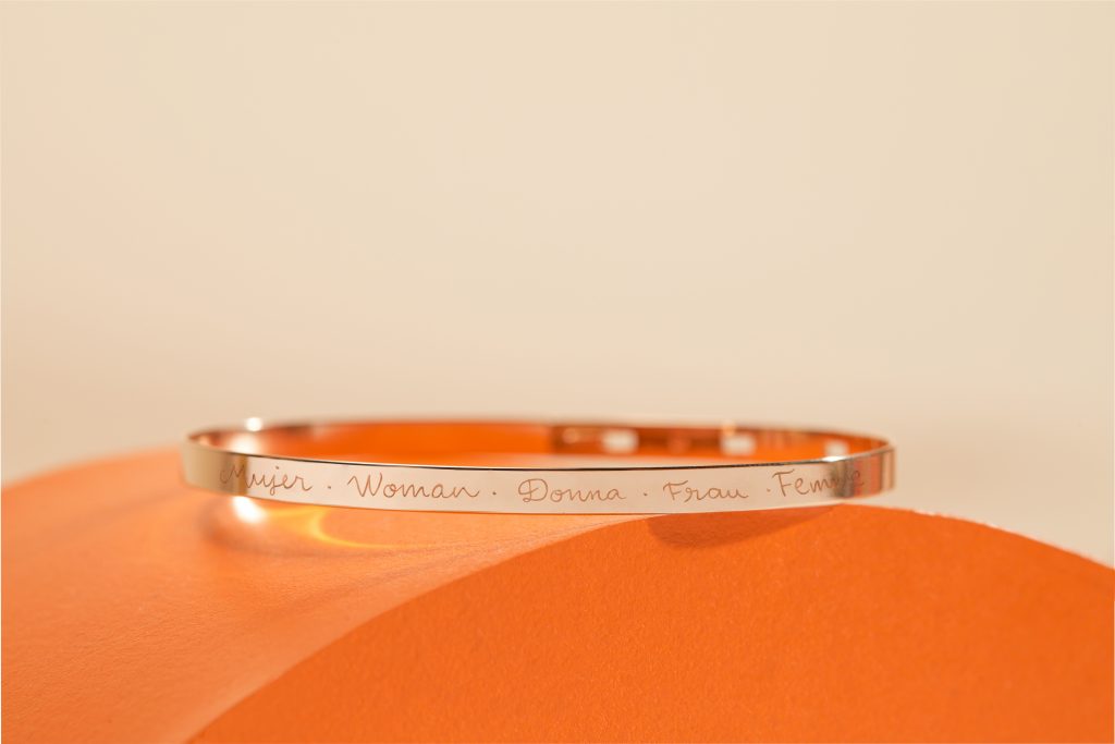 Flat-bangle