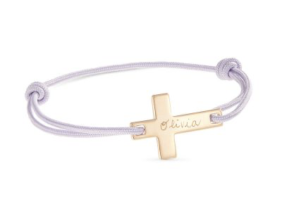 Flat-cross-bracelet
