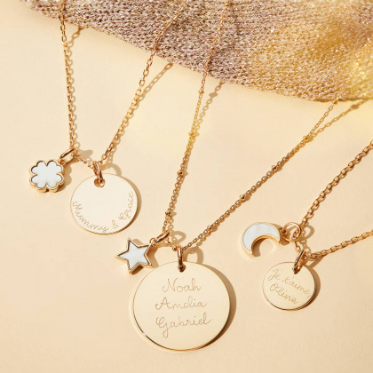 small mother of pearl necklace