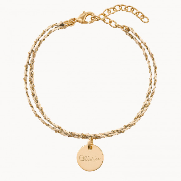 Bracciale Personalizzato Catena Intrecciata