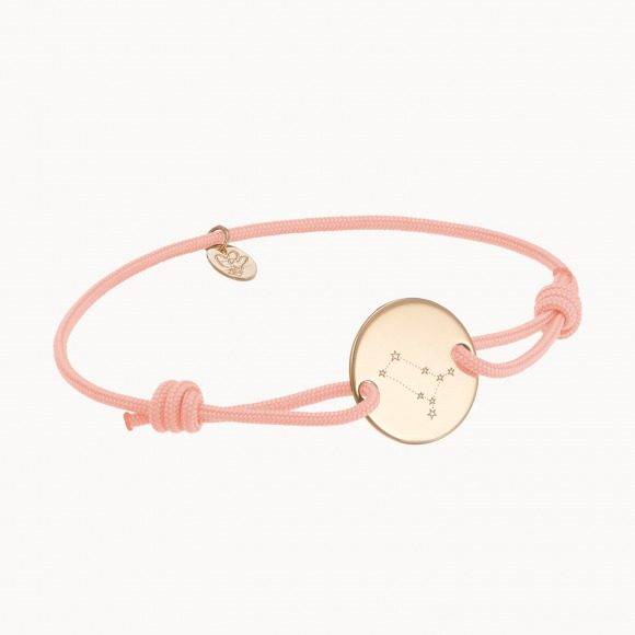 Personalisiertes Sternbild Armband vergoldet merci maman