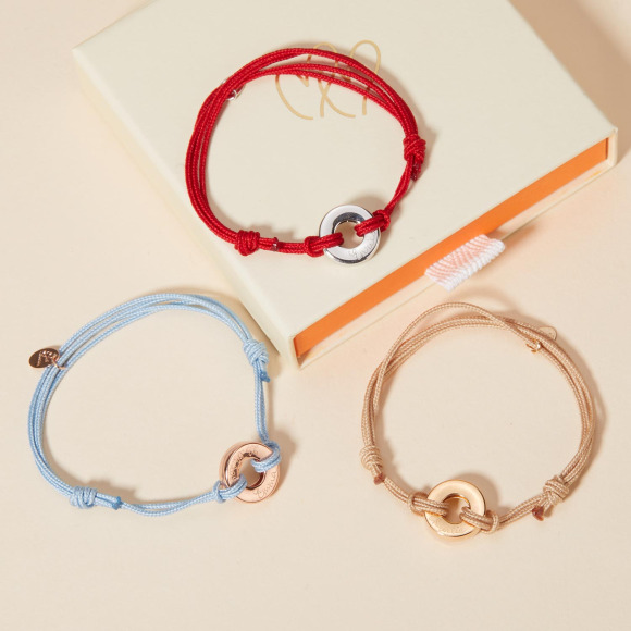 bracelet personnalisé unity plaqué or merci maman