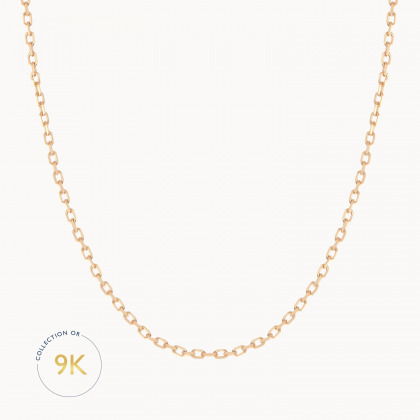 chaine or 9 Carat merci maman