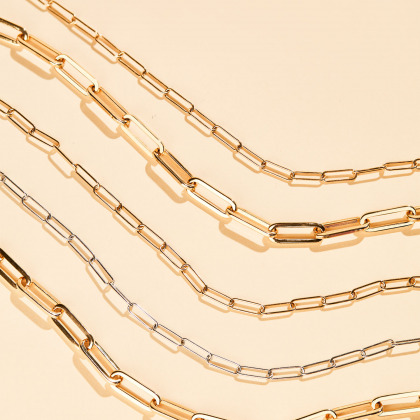 Love Links Gliederkette vergoldet merci maman