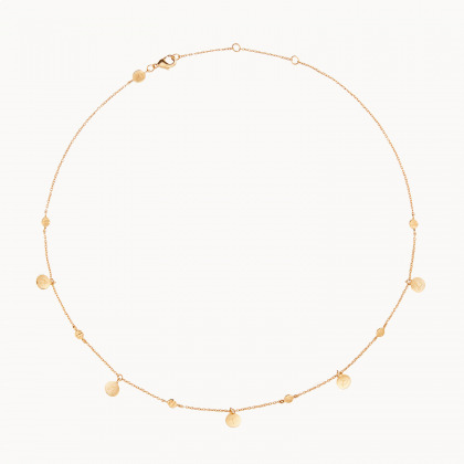 Collana Personalizzata Boho placcato oro merci maman