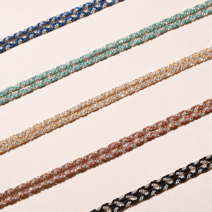 Bracciale Personalizzato Catena Intrecciata