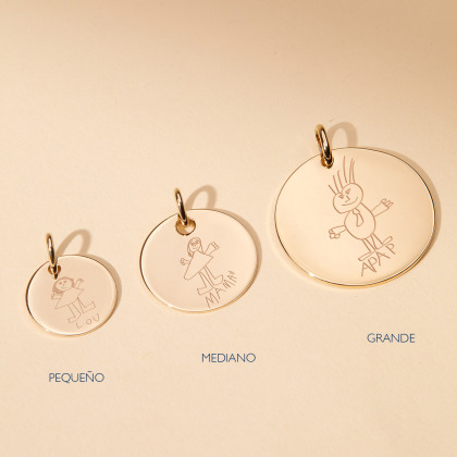Dibujado por ti - Charm personalizado