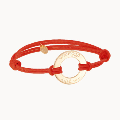 Personalisiertes Armband mit Ewigkeitsring