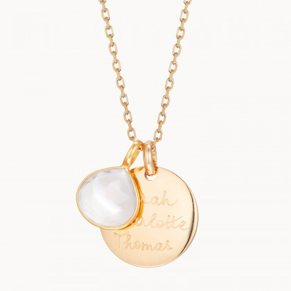 Collier personnalisé Pierre fine Pierre de Lune
