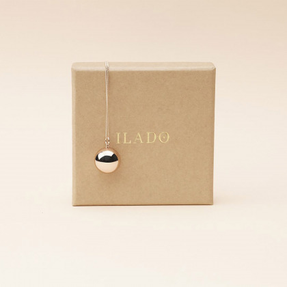Collana personalizzata di gravidanza Harmony Merci Maman x Ilado