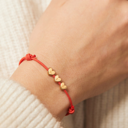 Personalisiertes Herz Armband