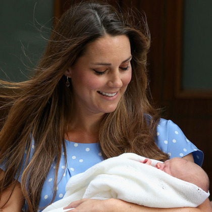 Die Kristall Duchess Kate Halskette vergoldet merci maman