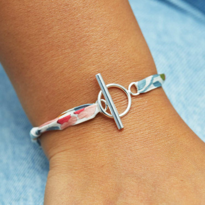 T-Bar Liberty Armband vergoldet merci maman