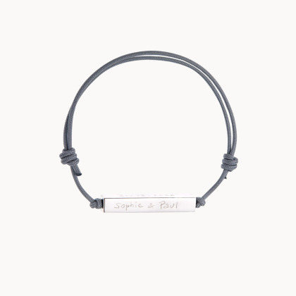 Personalisiertes Bar Armband für Männer sterlingsilber merci maman