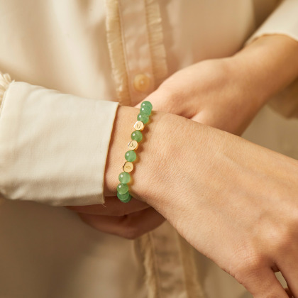 Bracciale Personalizzato Perline Con Iniziali