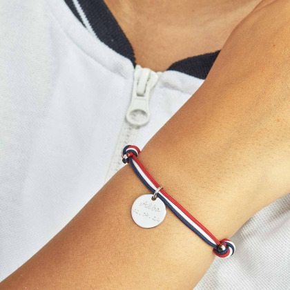 Personalisiertes Olympic Armband vergoldet merci maman