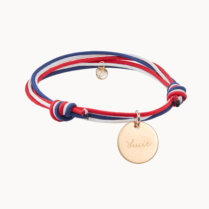 Personalisiertes Olympic Armband vergoldet merci maman