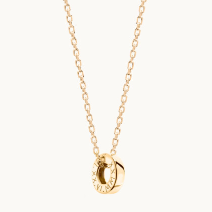 Bijoux pour couple - Collier personnalisé Unity plaqué or merci maman