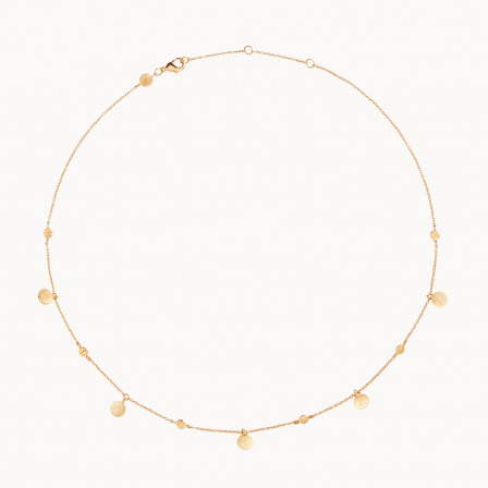 Collier Bohème personnalisé plaqué or merci maman