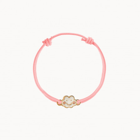 Personalisiertes Wolken Armband für Kinder merci maman