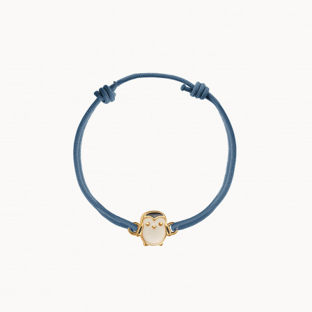 Personalisiertes Pinguin Armband für Kinder merci maman