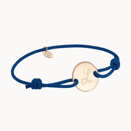 Personalisiertes florales Alphabet Armband