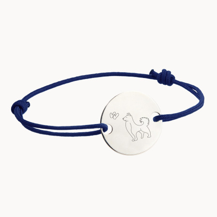 Personalisiertes Chinesisches Tierkreiszeichen Armband für Männer silver merci maman