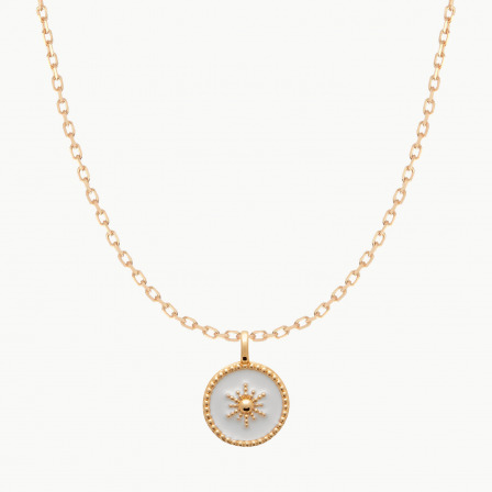 Collana personalizzata Stella Polare Placcato in oro merci maman