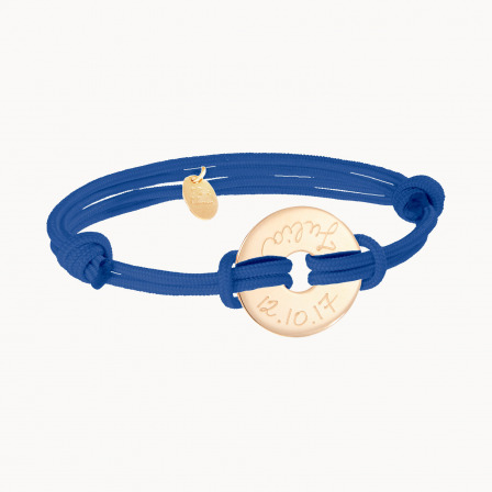 Bracciale personalizzato con mini-disco
