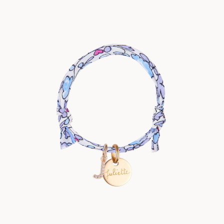 Personalisiertes Mini Kristall Buchstaben Liberty Armband merci maman
