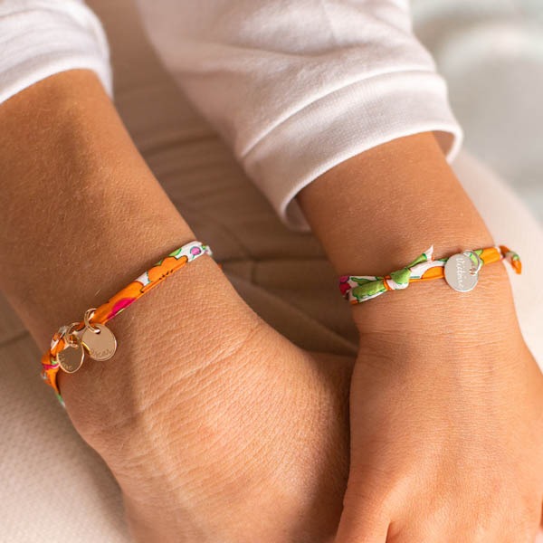 Bracciale personalizzato con nome liberty