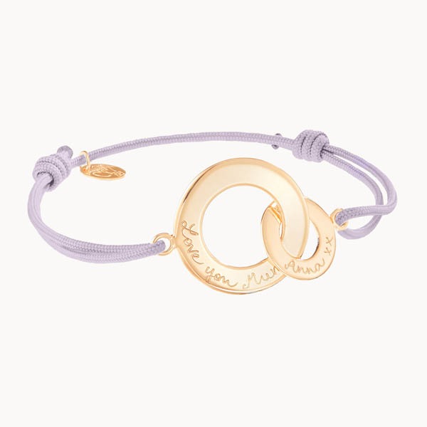 Bracciale intrecciato personalizzato