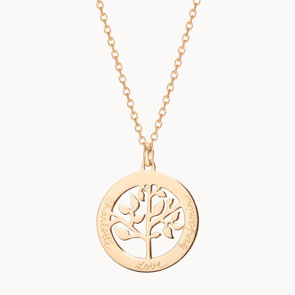 Collana personalizzata albero della vita