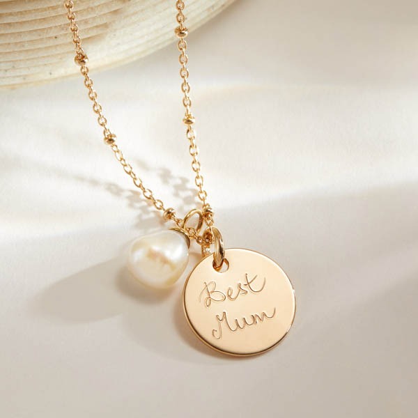Collier perle personnalisé