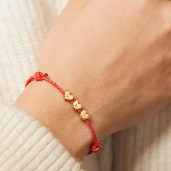 Personalisiertes Herz Armband