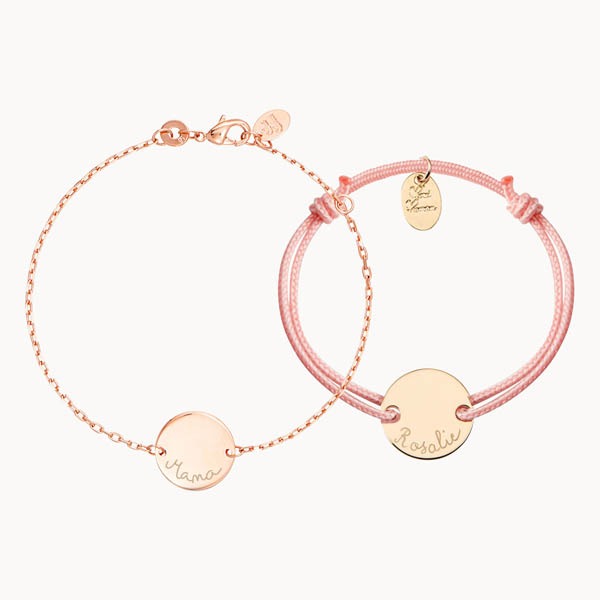 Mutter und Kind Armband Duo