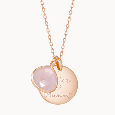 Collier Personnalisé Pierre Fine